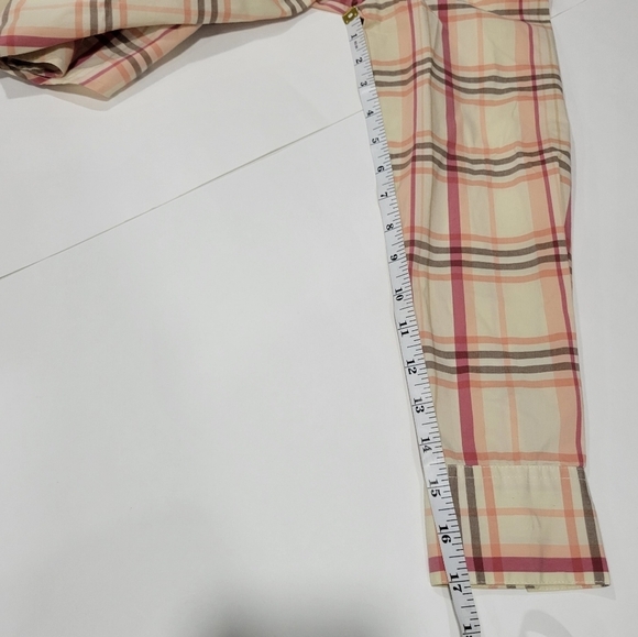 The Limited Stretch Western Plaid Long Sleeves Shirt Size XS - Picture 11 of 13